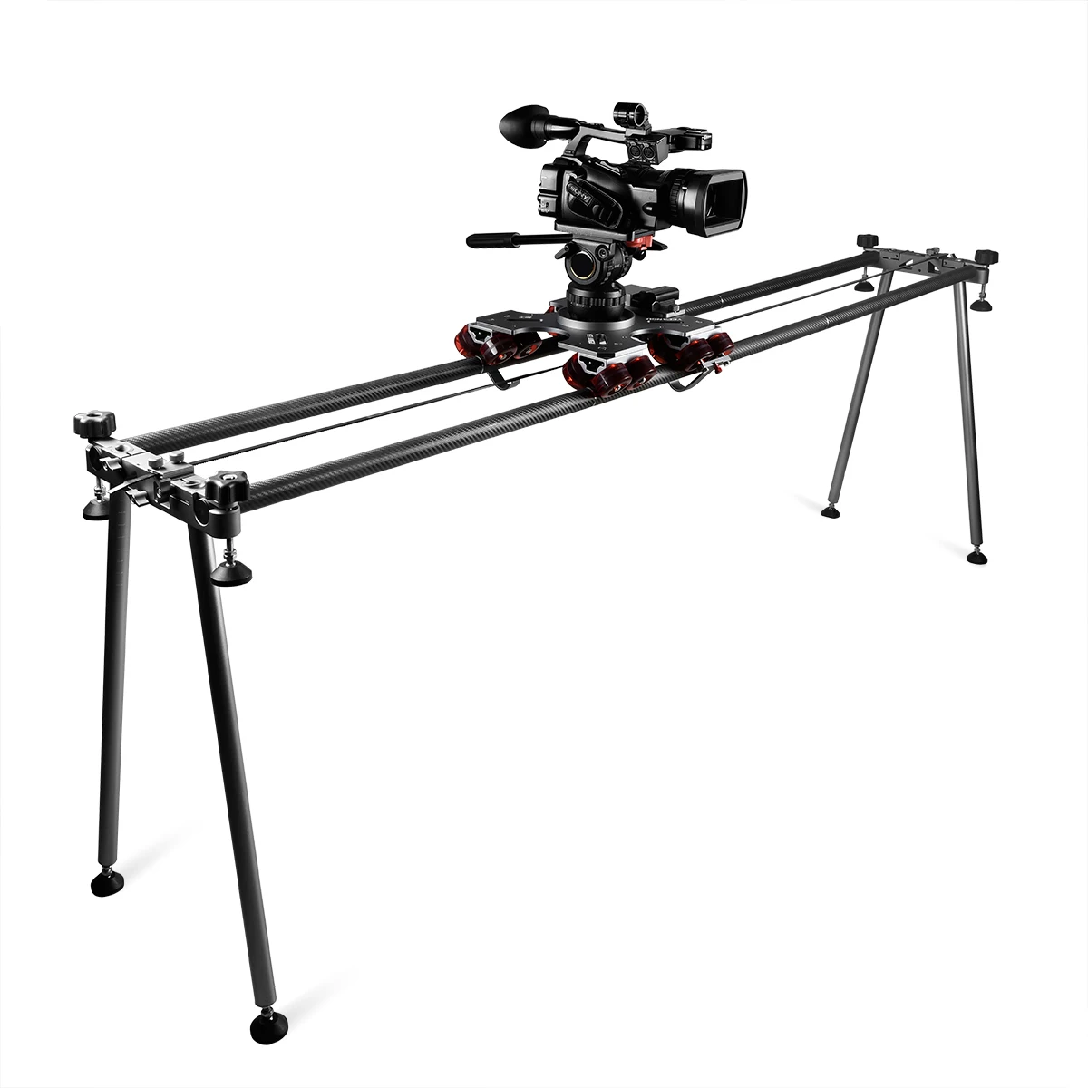 YELANGU-Professional Electric Slider Track Dolly LW3021 for DSLR Camera Motorized Video Carbon Fiber Track Rail