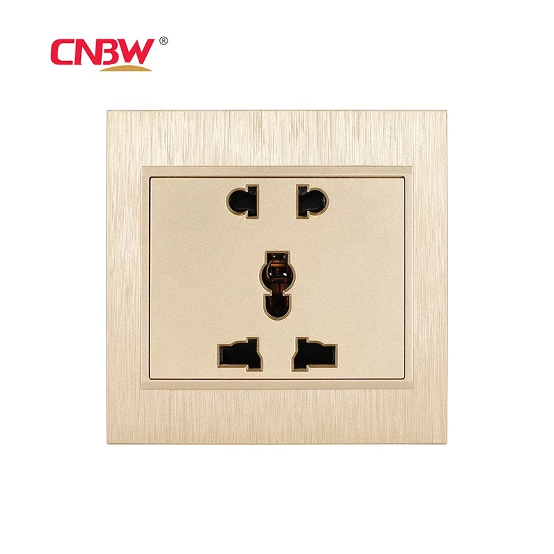 hot sale german wall socket Factory directly  high grade customization 2 sockets Electrical switch  traditional wall sockets