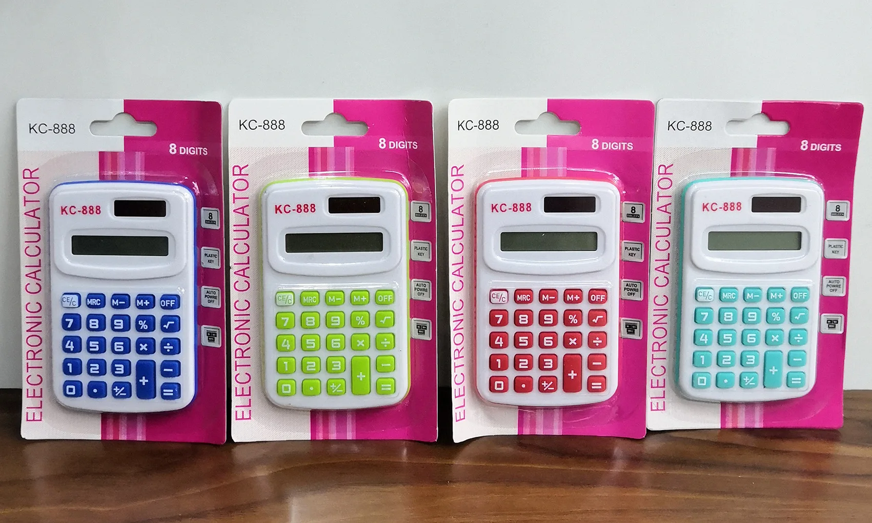 Best wholesale Cheap 8 digits colorful mini pocket Calculator electronic General Purpose Calculator