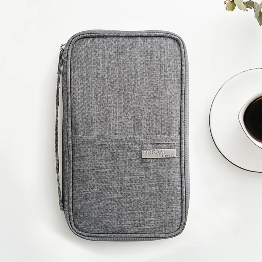 passport card travel bag sling bag waterproof passports bag for travelling multi-function large capacity travel