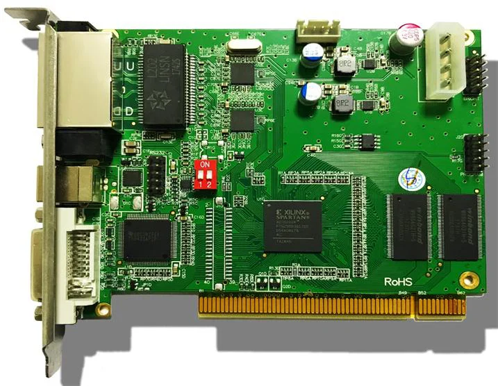 Linsn TS802D отправка карты полноцветный светодиодный дисплей экран карты управления