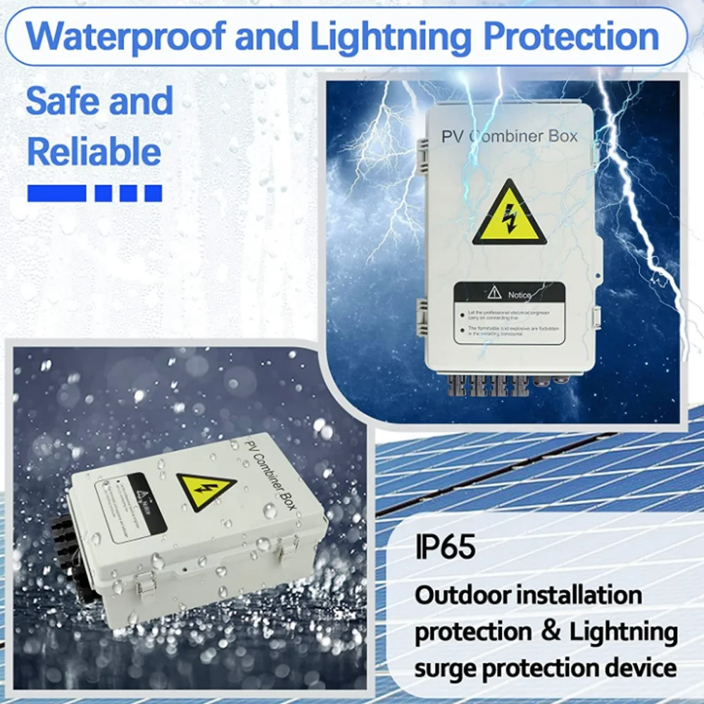 [Free Sample]6 Strings Combination Key Lock Box Pv Solar Combiner Box Ip 65