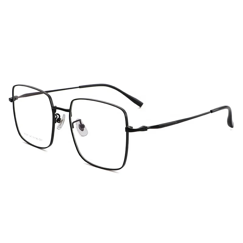 Aochi Cheap Hinge Alloy Optical Glasses for Men Rectangular Frame Unisex for Adults