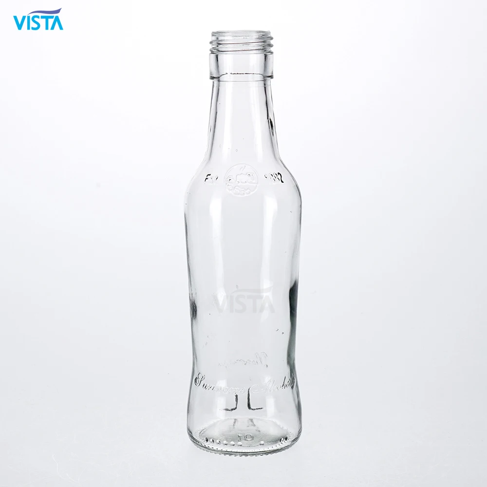 Hot Sale Custom Label Sticker Glass 5oz Chili Hot Sauce Bottles with Screw Lid