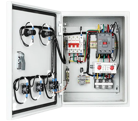 china factory wholesale price 3 phase permanent magnet electrical panel box for  motor starter and pump