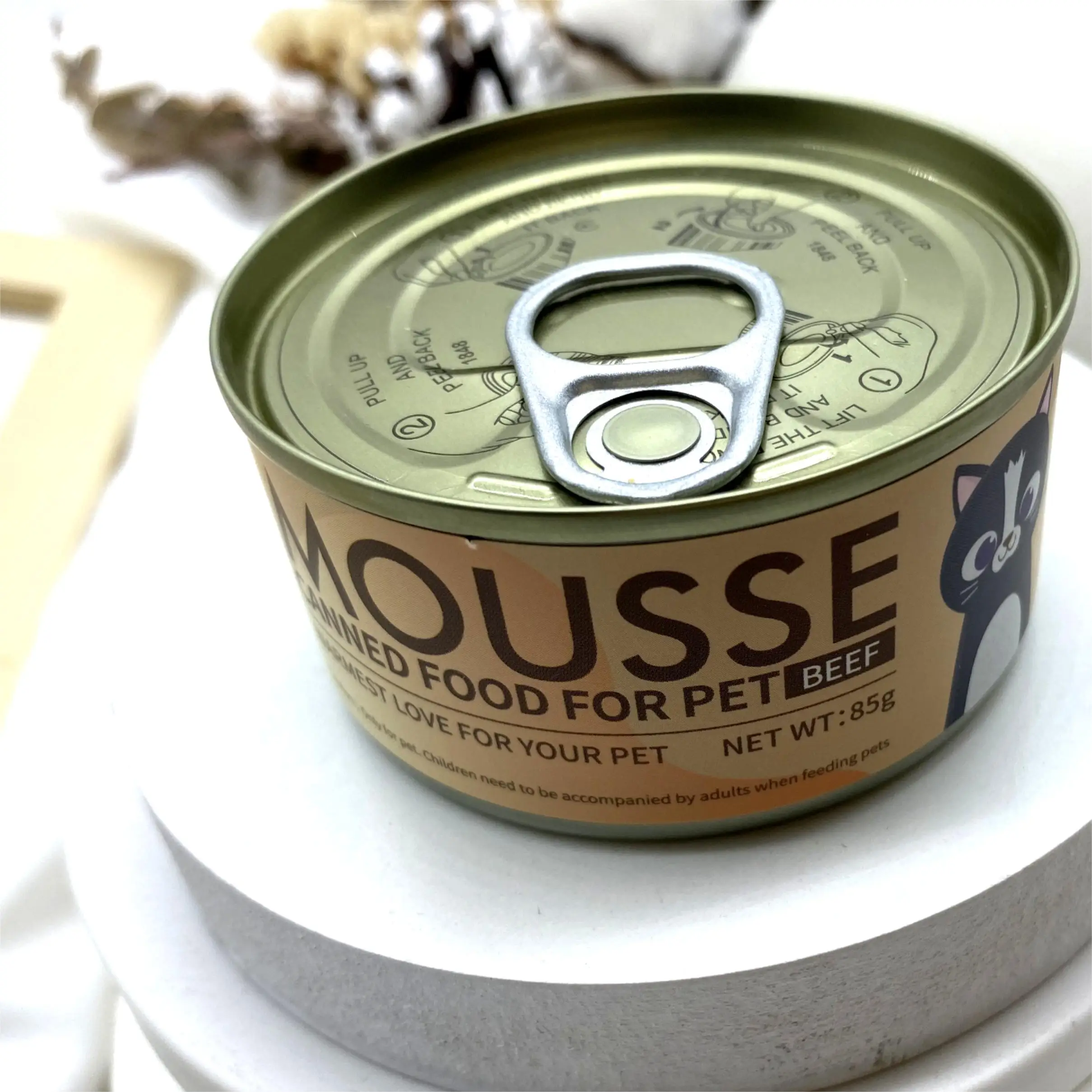 Healthy Natural Tuna + Chicken/Tuna + Beef/Tuna + Shrimp Wet Cat Food Canned