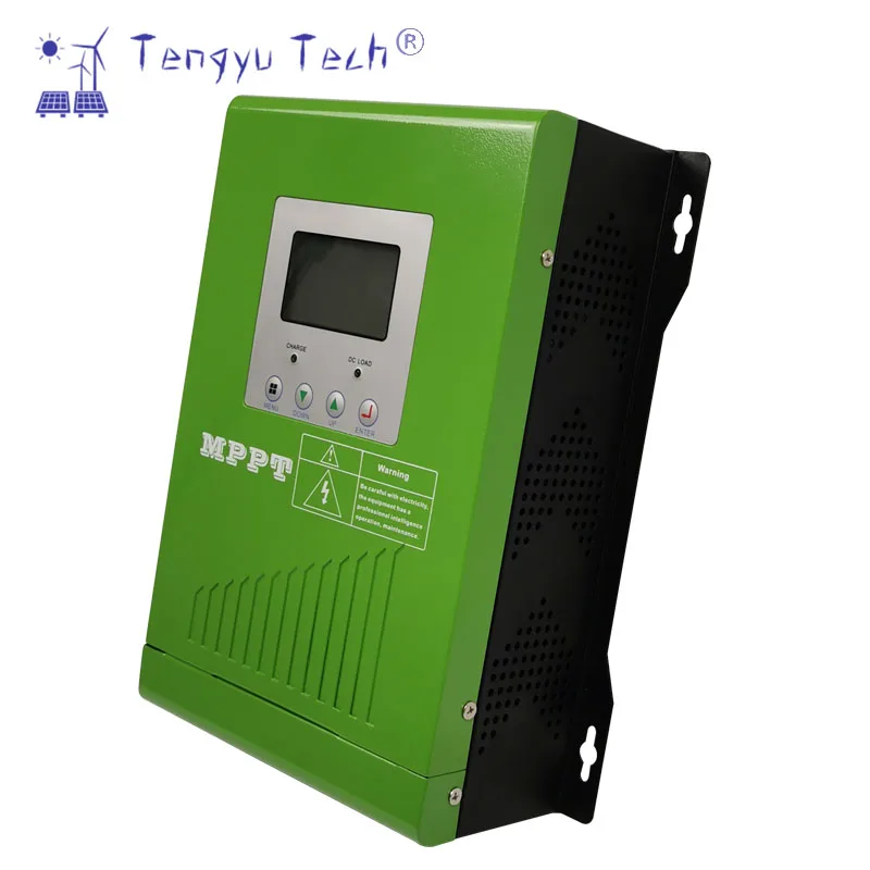 Tengyu MPPT  12V/24V/48V  96V solar charge controller 30A 40A 50A 60A 100A 120A  MPPT Solar  Charge Controller Solar Regulator