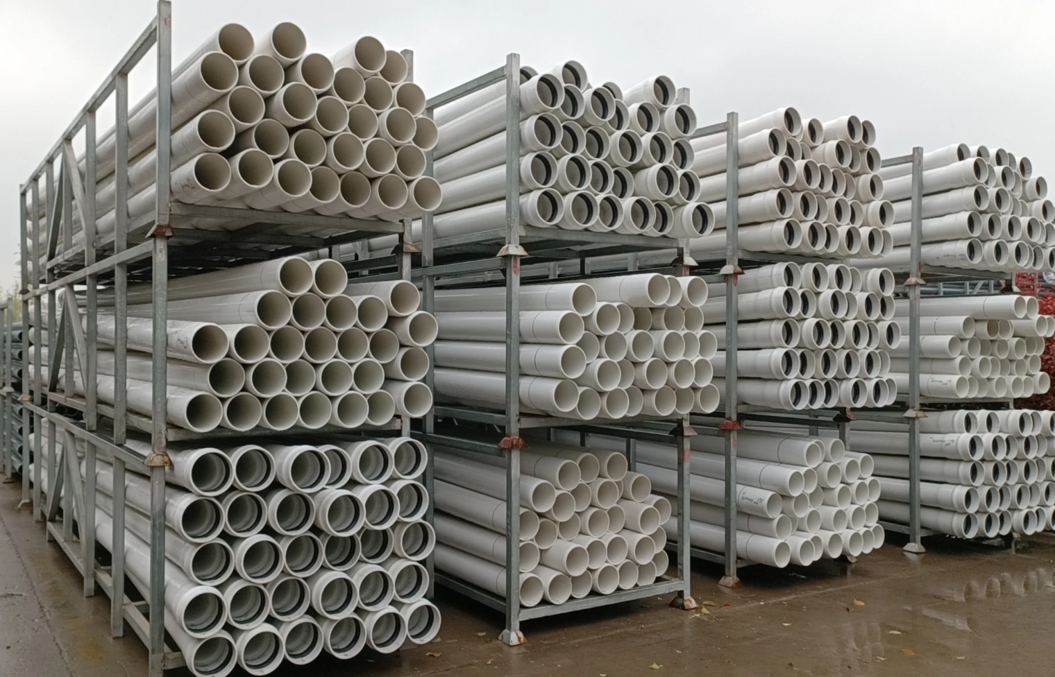 Factory Sale 4/ 6/ 8/ 10 inch Integral Rubber Gasket Bell PVC Pipe AWWA C-900 DR-14 /18/ 25