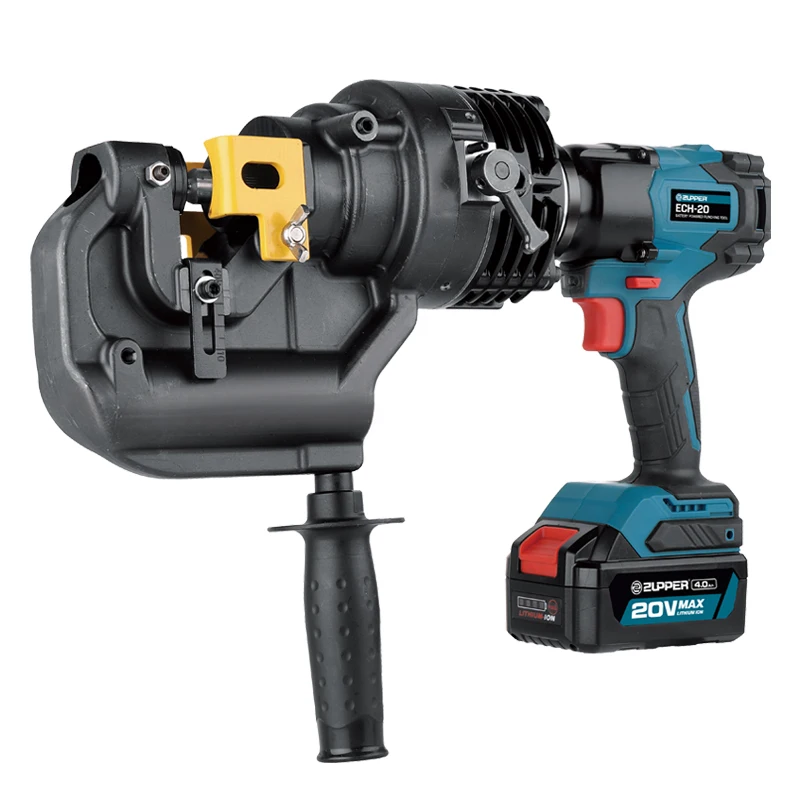 ZUPPER ECH-20 Cordless Portable Battery Powered Hydraulic Hole Puncher Punch Tool Hydraulic Punching Tool Machine