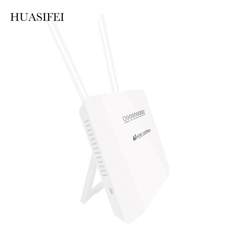 HUASIFEI разблокированный беспроводной маршрутизатор LTE Cat6 CA CPE 4G слот для Sim-карты скорость 1300 Мбит/с 100 пользователей Wi-Fi