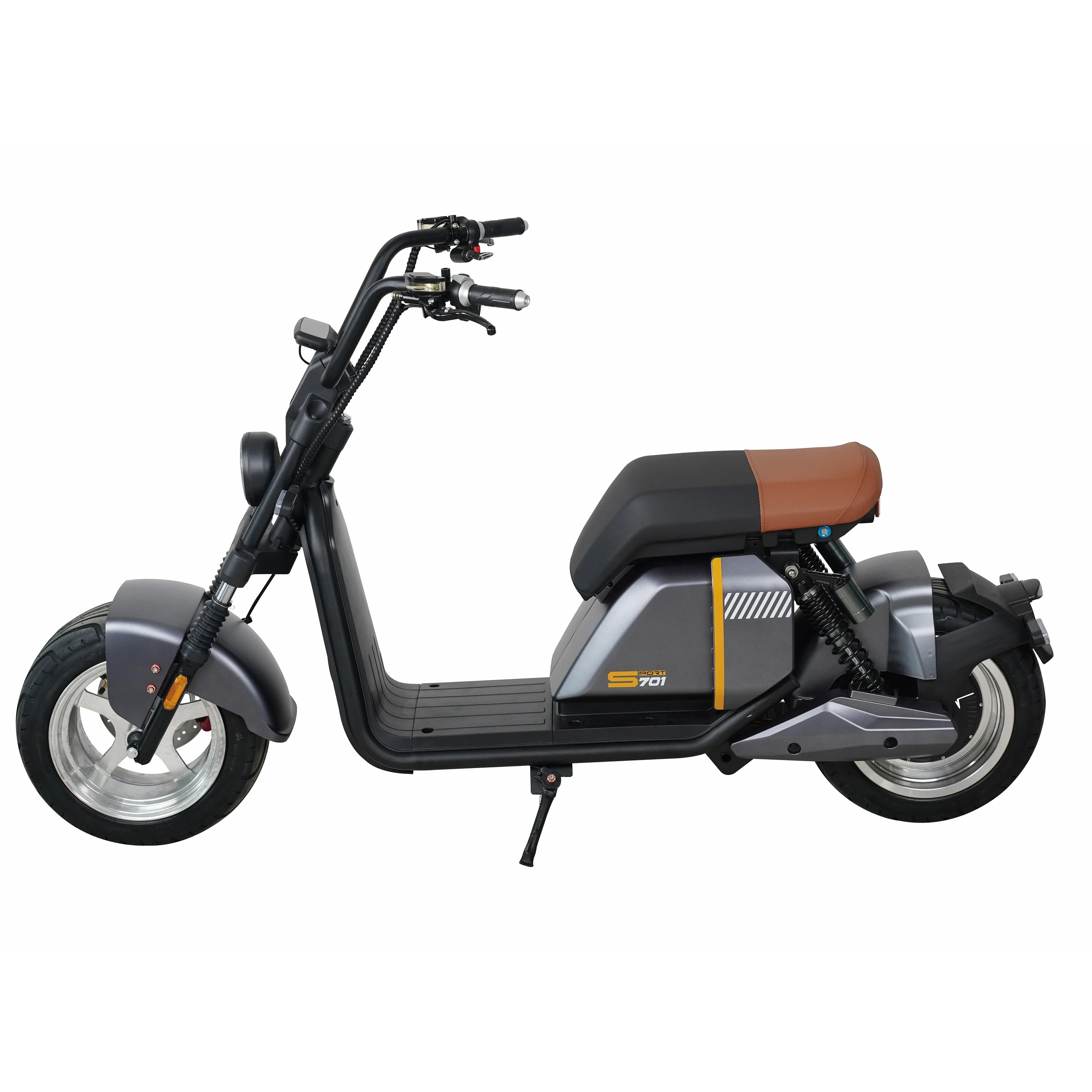 Power 3000w 2000w Motorcycle Citycoco E Chopper Rechargeable 20ah 30ah Lithium Battery Rear Shock Suspension Electric Scooters