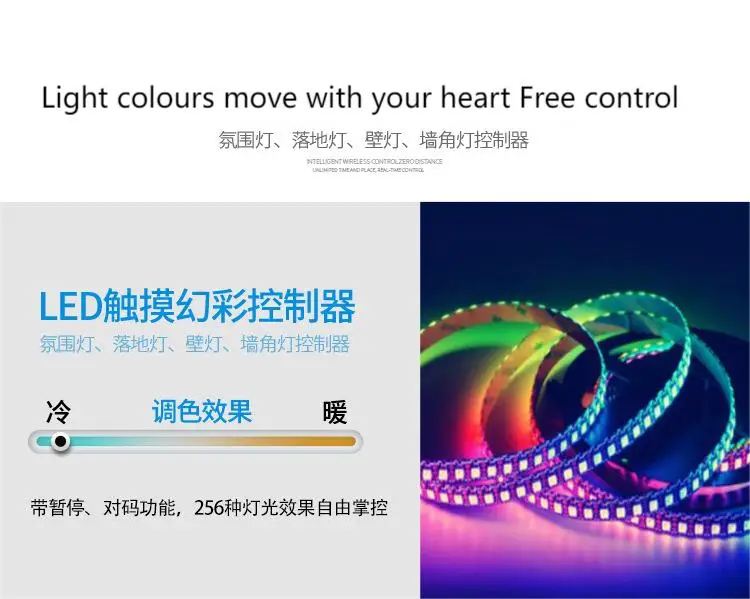 RGBW контроллер Bluetooth Magic RGBCW мини-музыкальный Диммер с радиочастотным пультом дистанционного управления