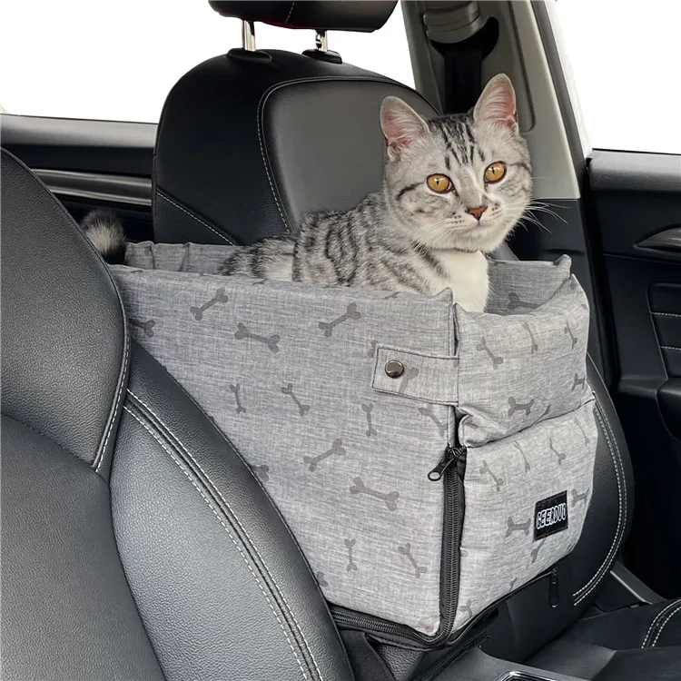 Geerduo Customize Manufacturer Multi-function Outdoor Portable Pet Dog Cat Car Armrest Center Console Seat Booster Carrier Bag
