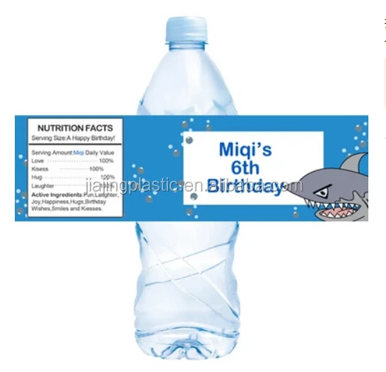 
PVC Bottle Sleeve Label Sticker Film Develop PE Packing Material Plastic Shrink Label Heat Sensitive Bottled Beverage Accept 