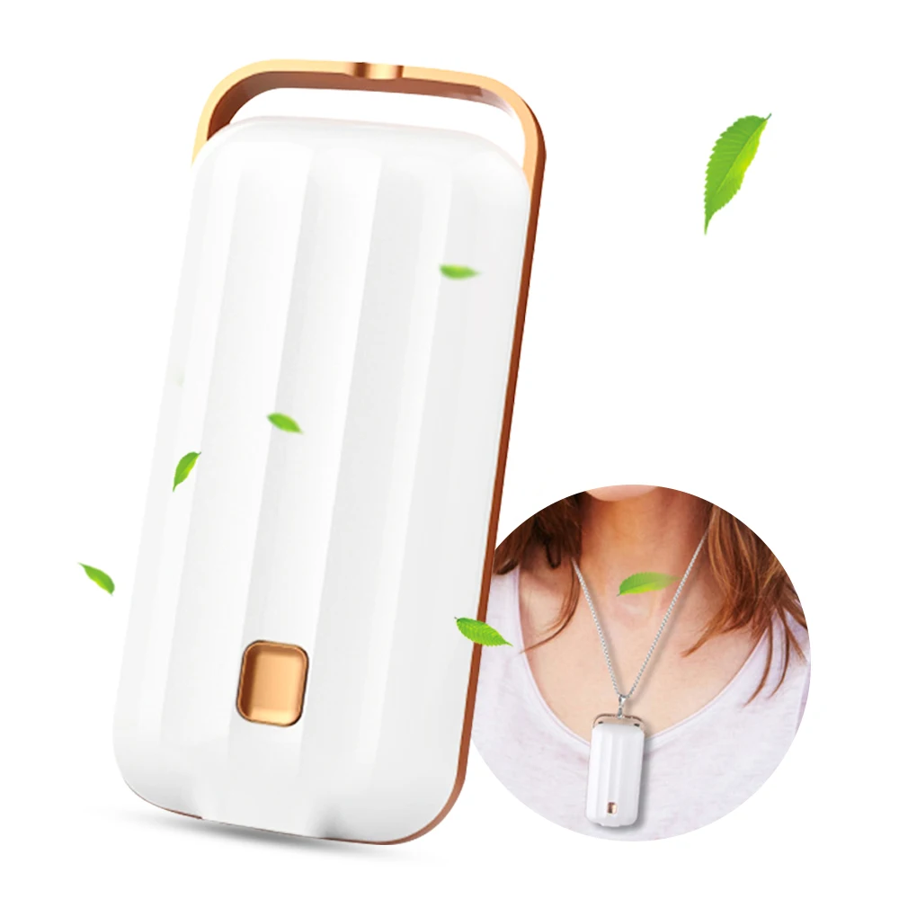 Oem ожерелье персональный Анион Usb открытый Ион умный носимый мини ионизация перезаряжаемый портативный очиститель воздуха