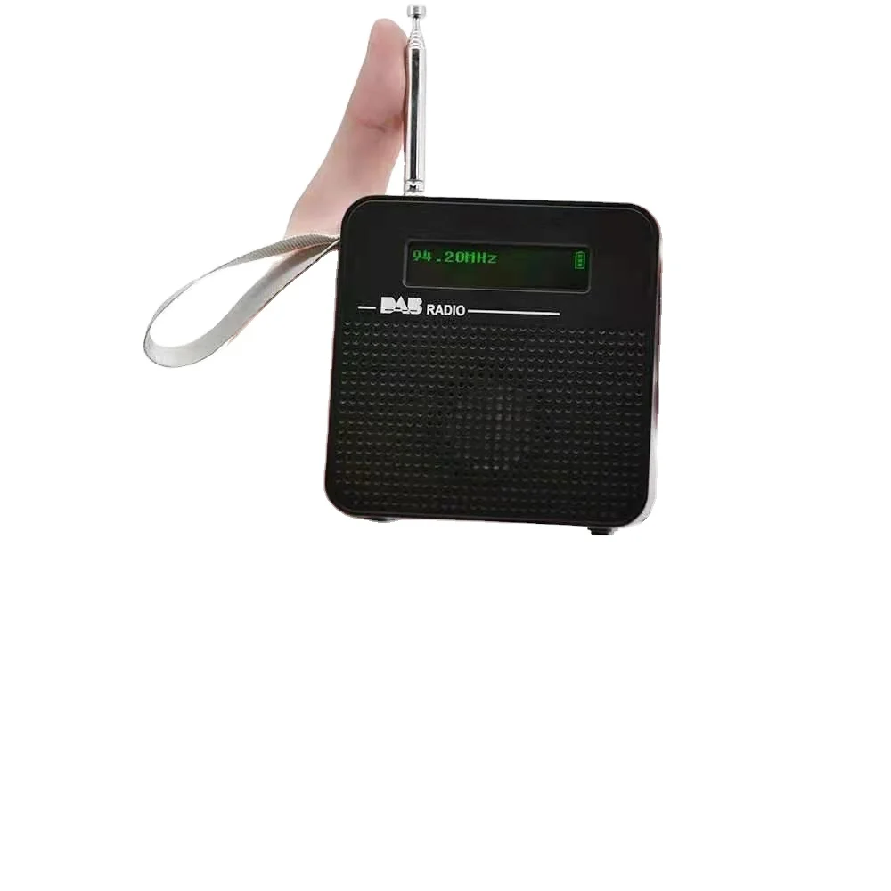 
 Новый стиль, портативное цифровое радио DAB /DAB + с BT и большой перезаряжаемой батареей  
