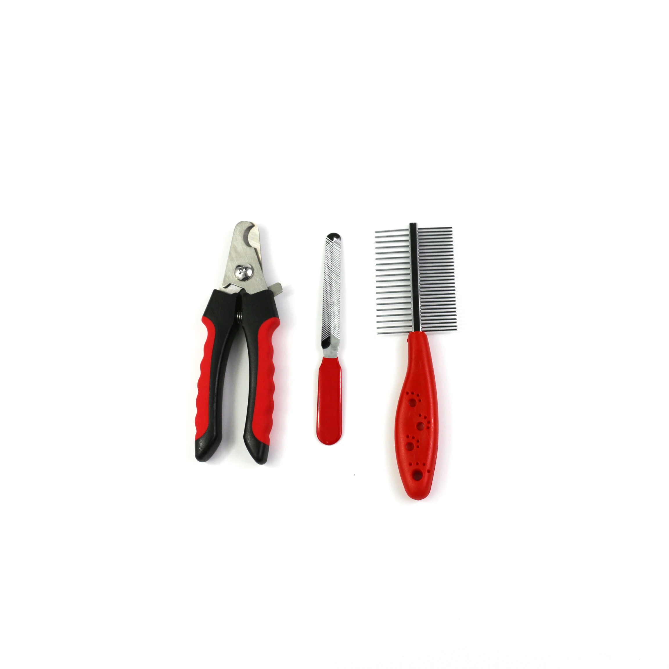  Wholesale High quality Christmas dog comb pet grooming set for