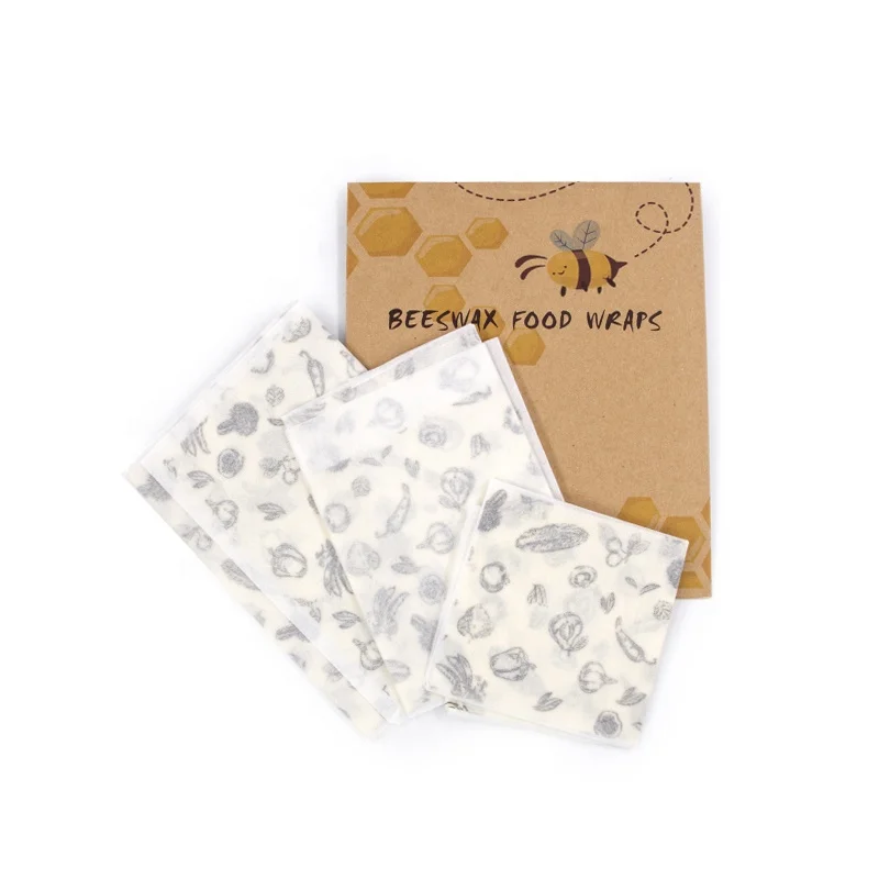 Eco Friendly  Beeswax Food Wraps/Reusable Bees Wax Food Wrap