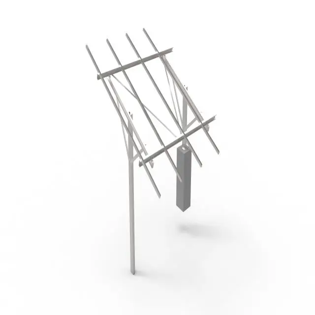 Система крепления солнечных панелей с одной колонной PV