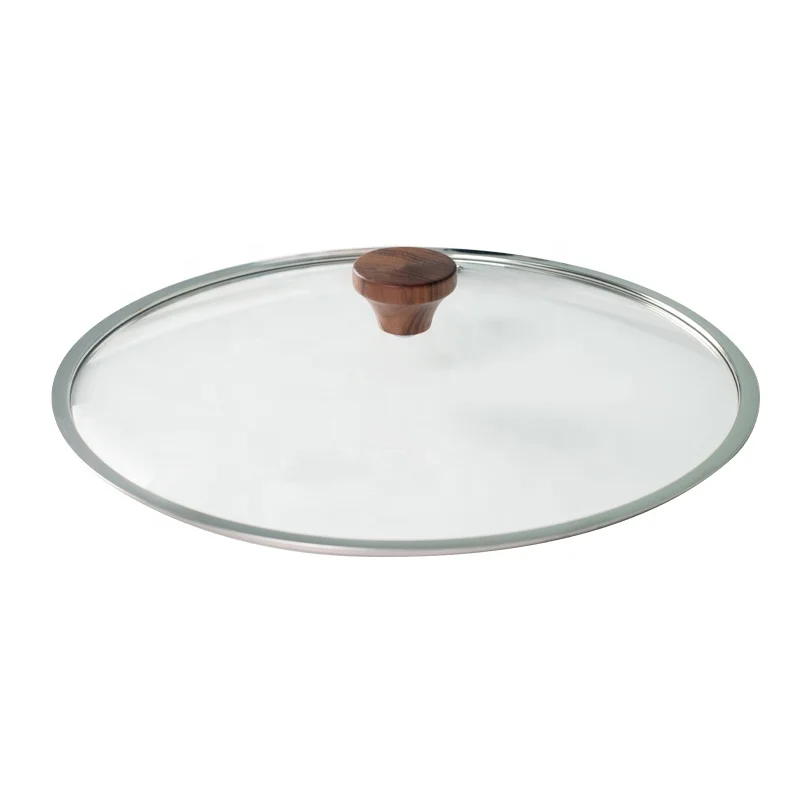 Iron Pan with Nitriding  Wooden Handle Cookware