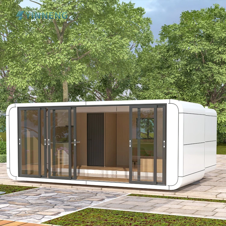 Extendable Portable Cabin Modern Prefabricated Houses Galvanized Steel Frame structure Mobile Home Manufacturers
