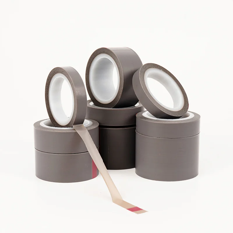 0.08mm Thickness Heat Resistant PTFE film Tape Pure Ptfe Adhesive Tape For Vacuum Sealer Machine