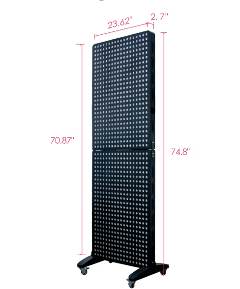 OEM ODM 7 Wavelength Large Size Customization Full Body Lamp PDT Machine Infared Device Led Red Light Therapy Panel for Fitness