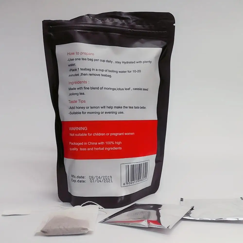 
Flat tummy tea 28 days weight loss slimming tea for colon cleanse and burn fat 