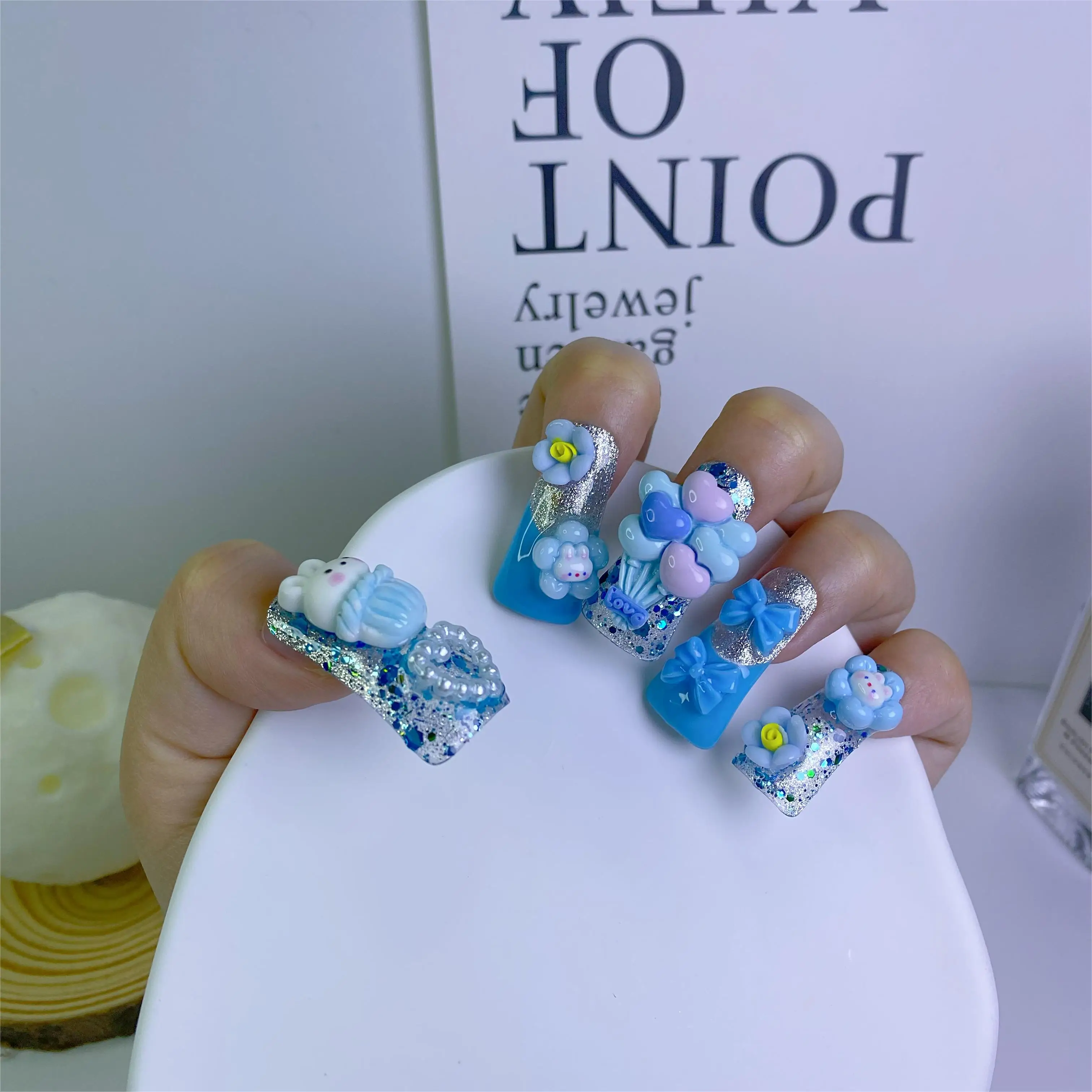 Press On Nails Full Cover Wear Armor Nail New Design Nail Art For Women