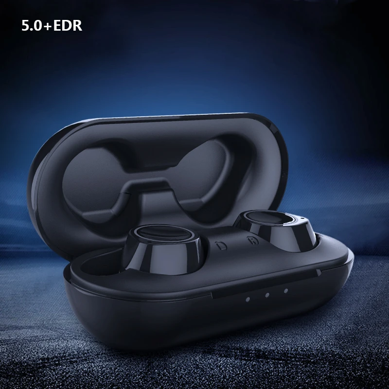 Глубокий бас Невидимый Bluetooths наушники беспроводные наушники мини СПЦ Bluetooths беспроводные наушники