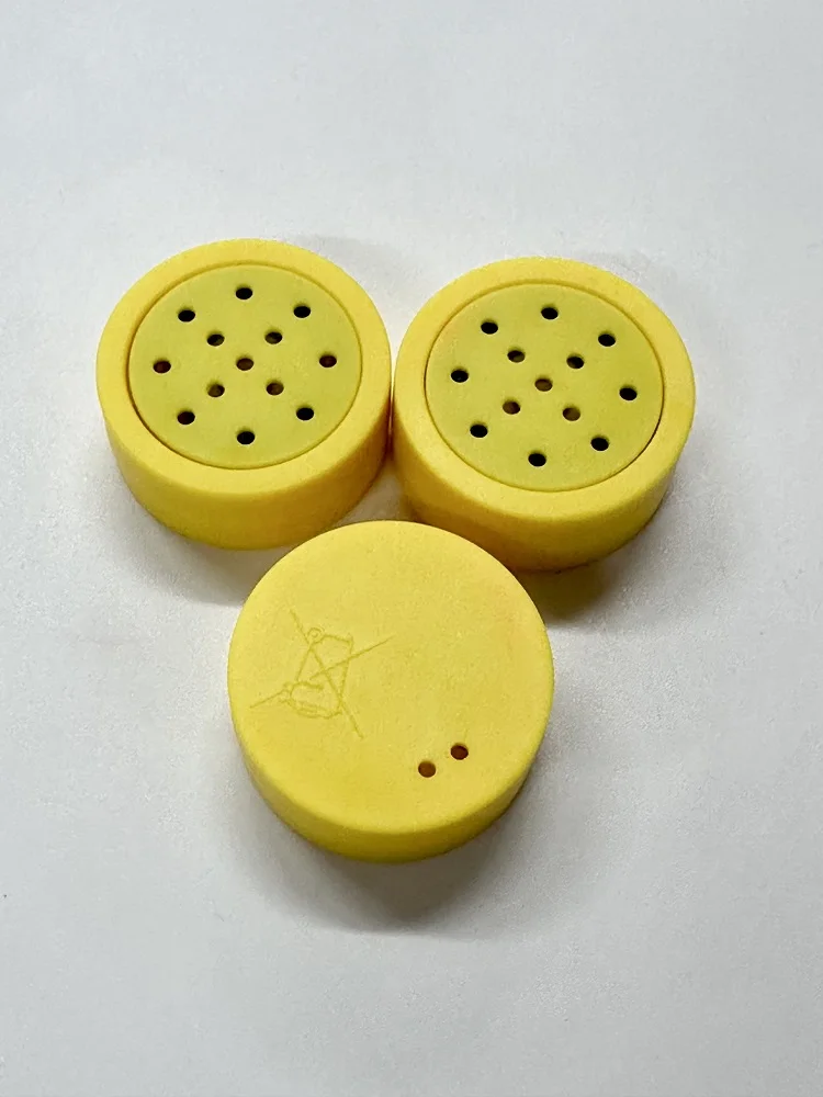 Customized Mini Round recorded Sound Squeeze Button Box Module for Audio Books Plush toys multi language voice music