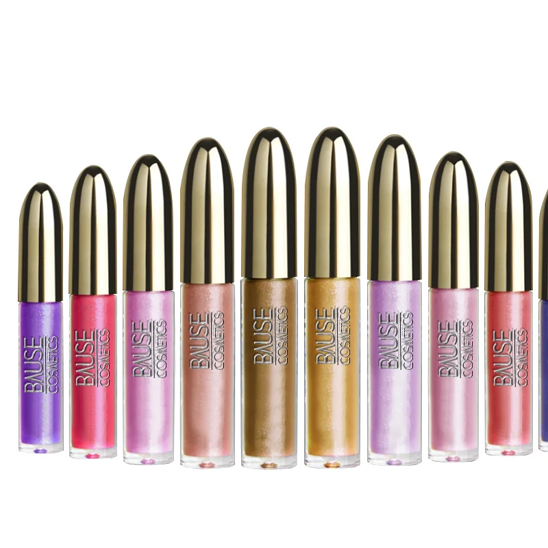 Free sample ISO approved top quality factory private label customized texture formula shinny clear lip gloss kit