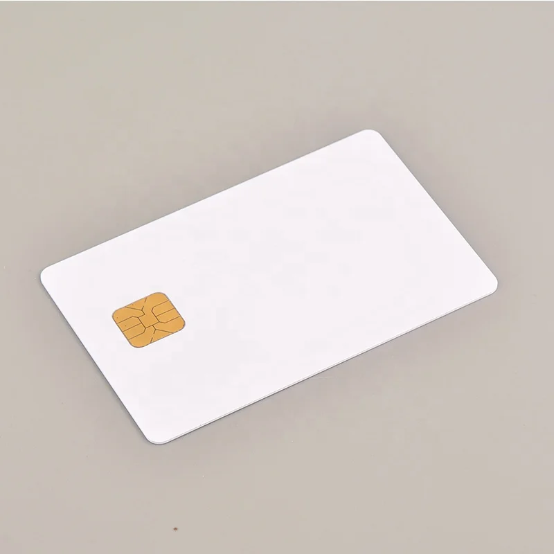 CR80 с чипом FM4428 sle4428 ПВХ пластиковая идентификационная карта на заказ белая 2 трека HICO серая магнитная полоса Контактная смарт-карта IC 4428 карта