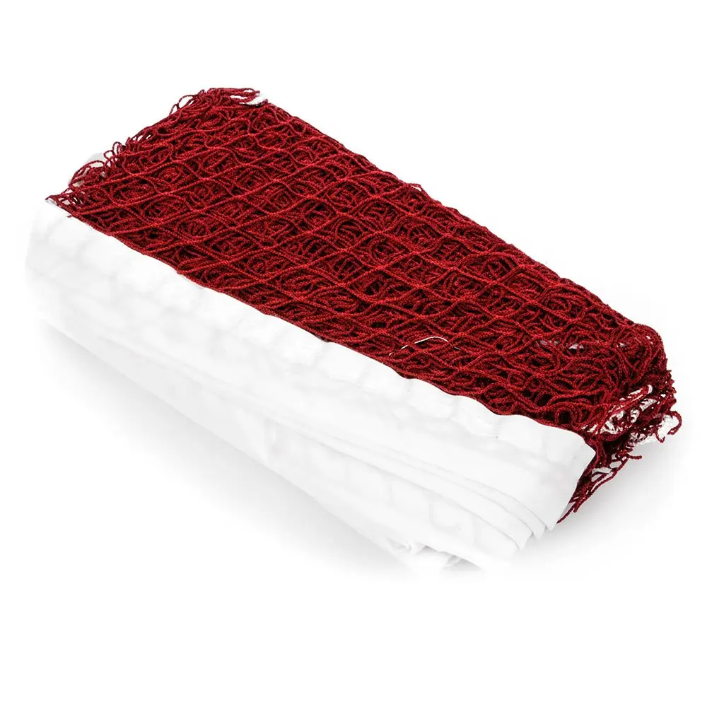 Outdoor High Quality Portable Sports Professional Weighted Polyester Small Hole Badminton Net