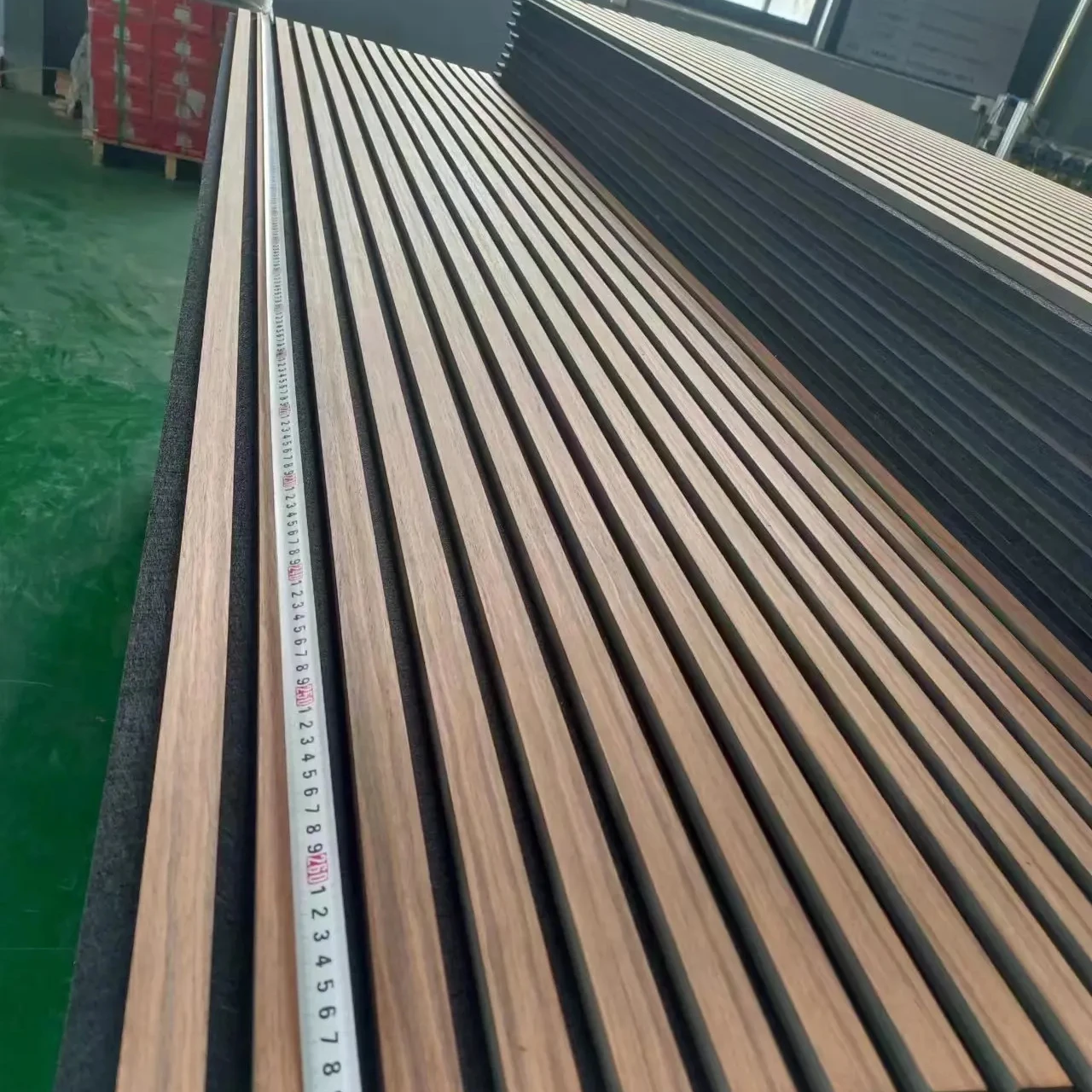 MDF Factory Price Sound-absorbing vertical Akupanel Wood Slats Acoustic Panel for Home Wall Decor