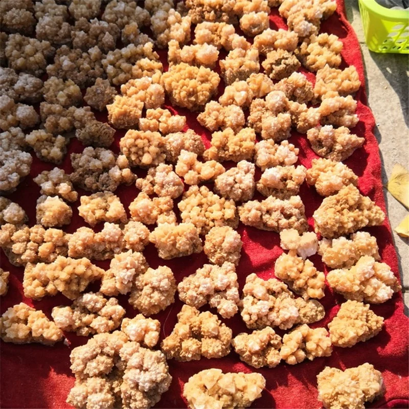 Wholesale Natural Raw Stone Rough Stalactite Mineral Specimen Calcite Healing Quartz Crystals Stone For Sale