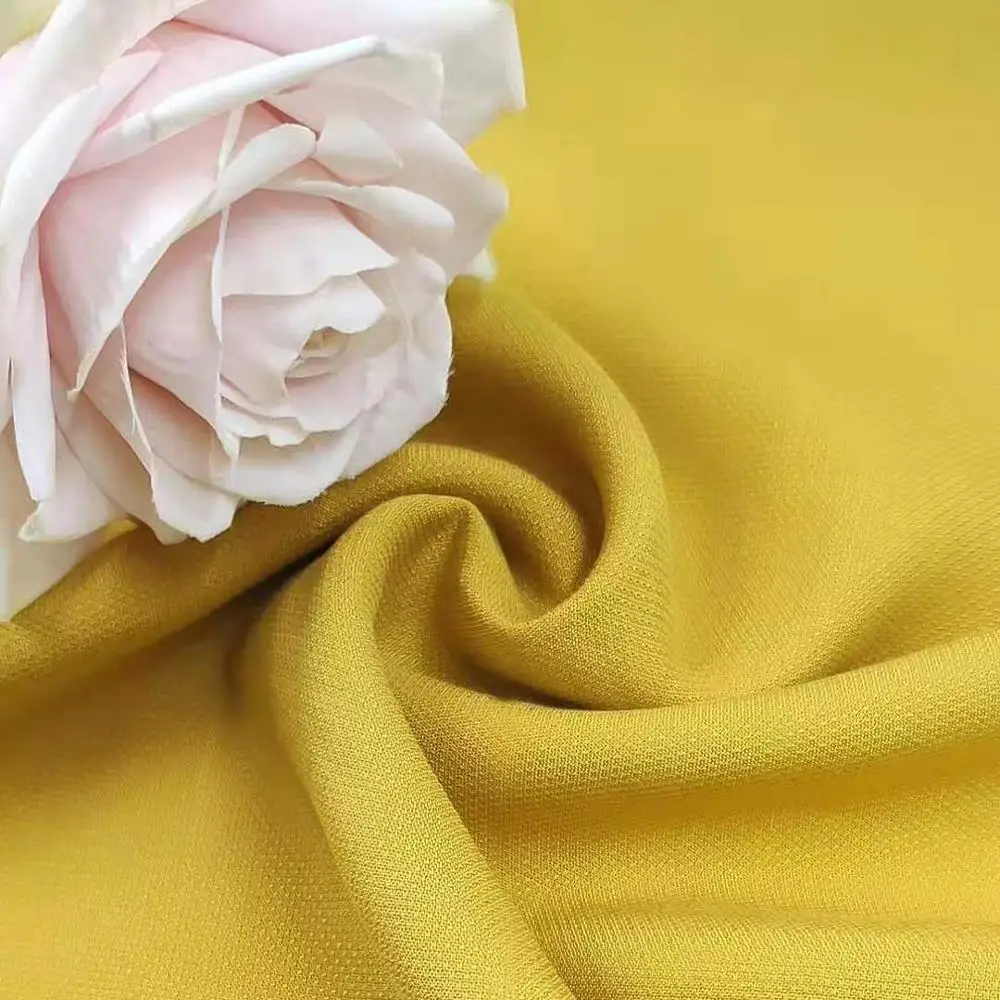 Оптовая продажа Lenzing Proviscose Добби ткань 40S * 40 125GSM район и Tencel смешанный для платье WAR8017
