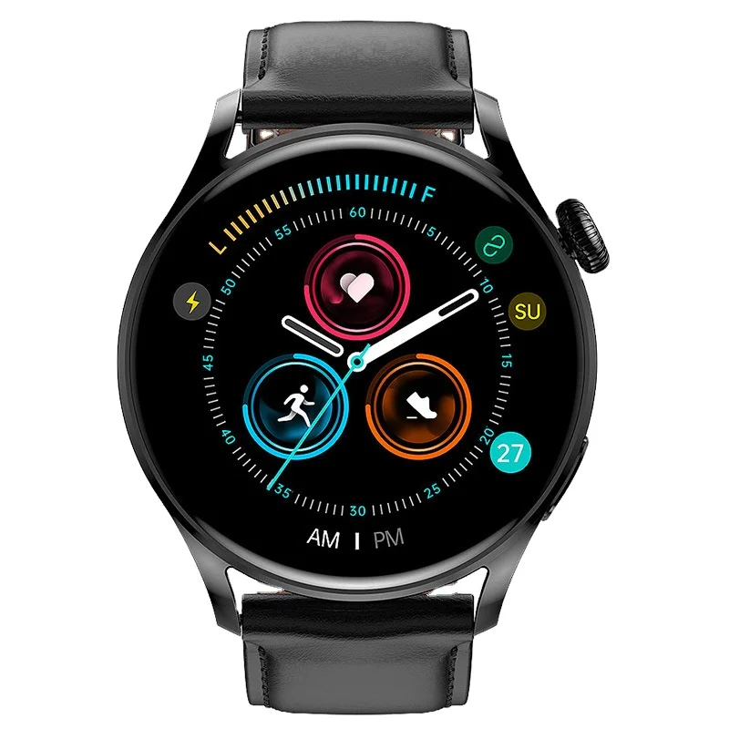 North edge Q3 heart rate sleep blood oxygen monitoring, blood pressure measurement information push call Watch