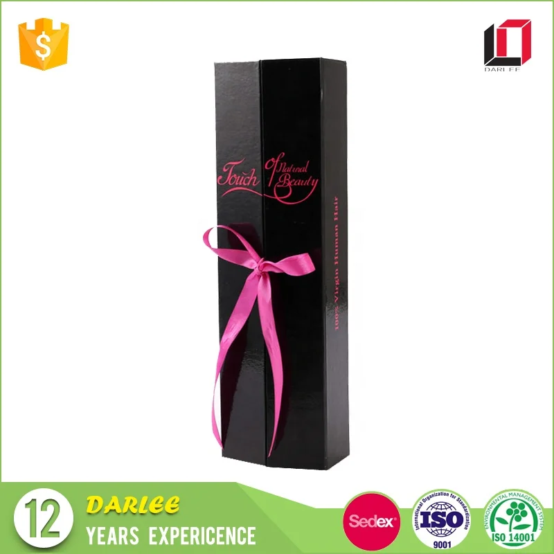 Hot Sale Custom High End Luxurious Hair Extension Eyelash Makeup Set Ribbon Gift Packaging Box