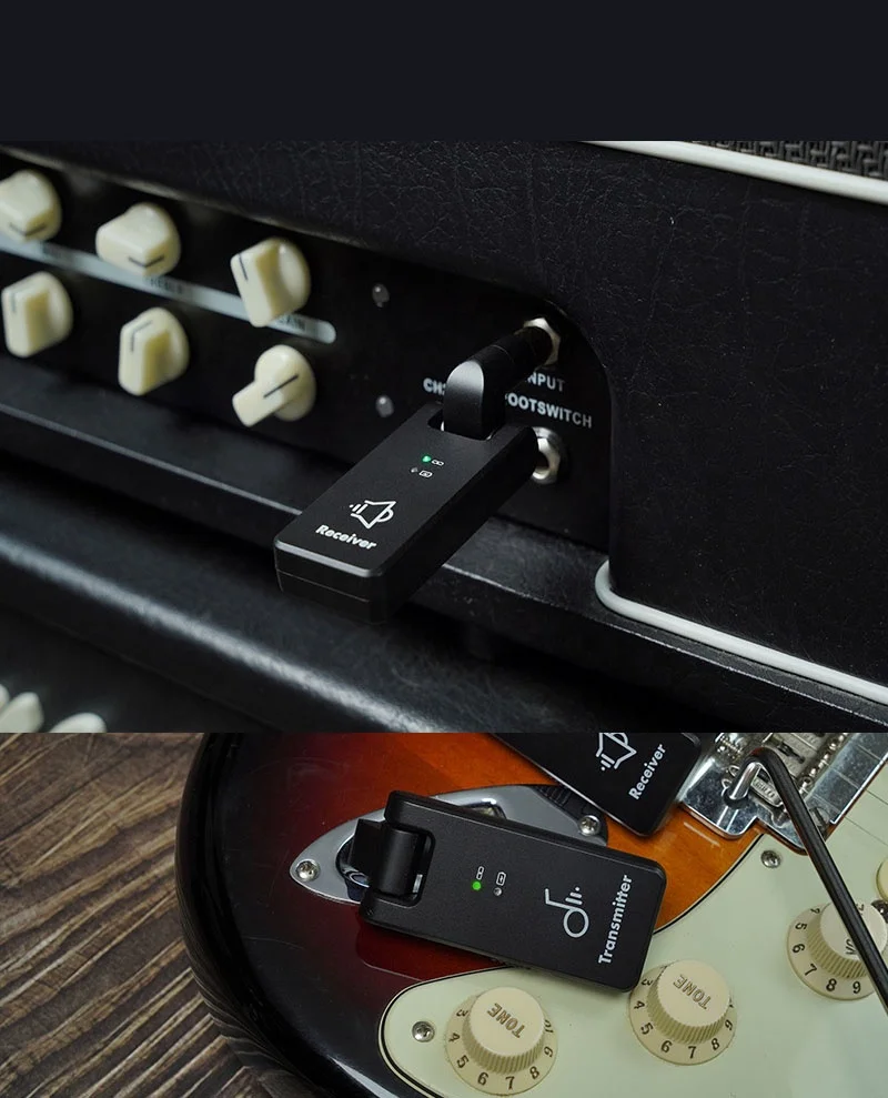 Wholesale cheap price OEM custom Instrument wireless receiver transmitter 2.4G Guitar wireless transmission system