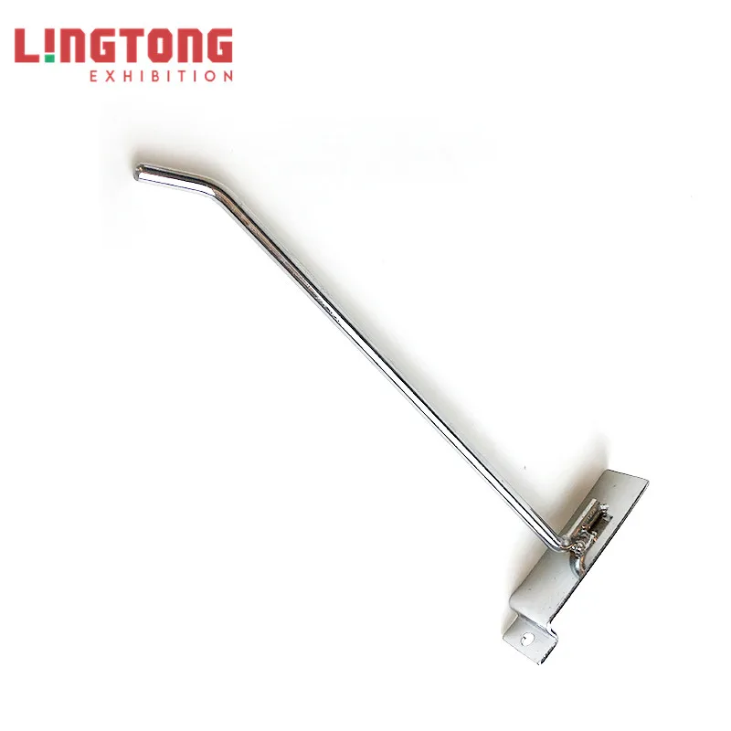 Adjustable Steel Hook Accessory Exhibition Equipment For Hanging Clothes And Handbags