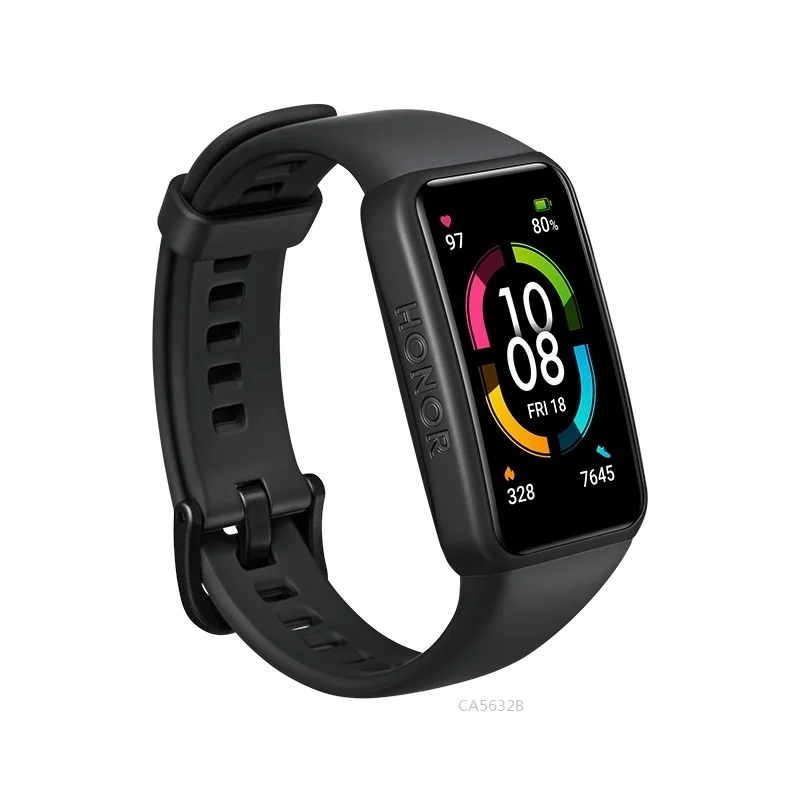 Лидер продаж на Amazon оригинальный Huawei Honor Band 6 цветной экран AMOLED 1 47 дюйма водонепроницаемый смарт-браслет 50