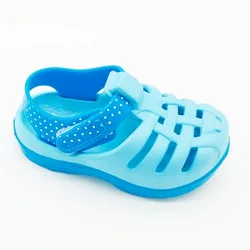 Симпатичные детские сандалии 2021, детские сандалии-желе из ПВХ, Нескользящие летние садовые сабо для малышей, сандалии на плоской подошве для маленьких девочек