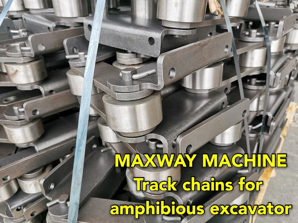 MAXWAY MACHINE COMPANY Высококачественная гусеничная цепь для экскаватора-Амфибии EIK понтон-амфибия