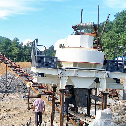 Машина для производства песка 2024 вертикальный вал