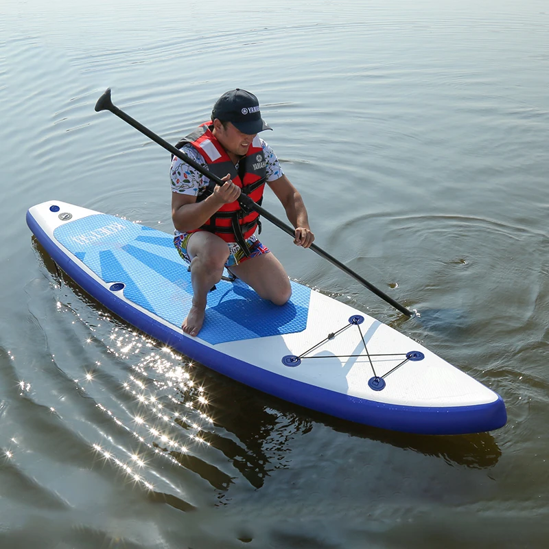 Double rescue board 200cm Surf Rescue Water Sport platform craft inflatable rescue board drop stitch inflatable jet ski sled