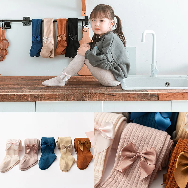 Kids Girls Cotton Soft White Dance Tights For Kids Butterfly Pantyhose Ballet Tights