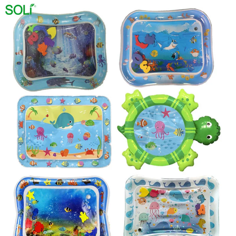 Бутылка с водой младенца коврик От 0 до 3 лет для малышей и детей постарше воды игровой коврик