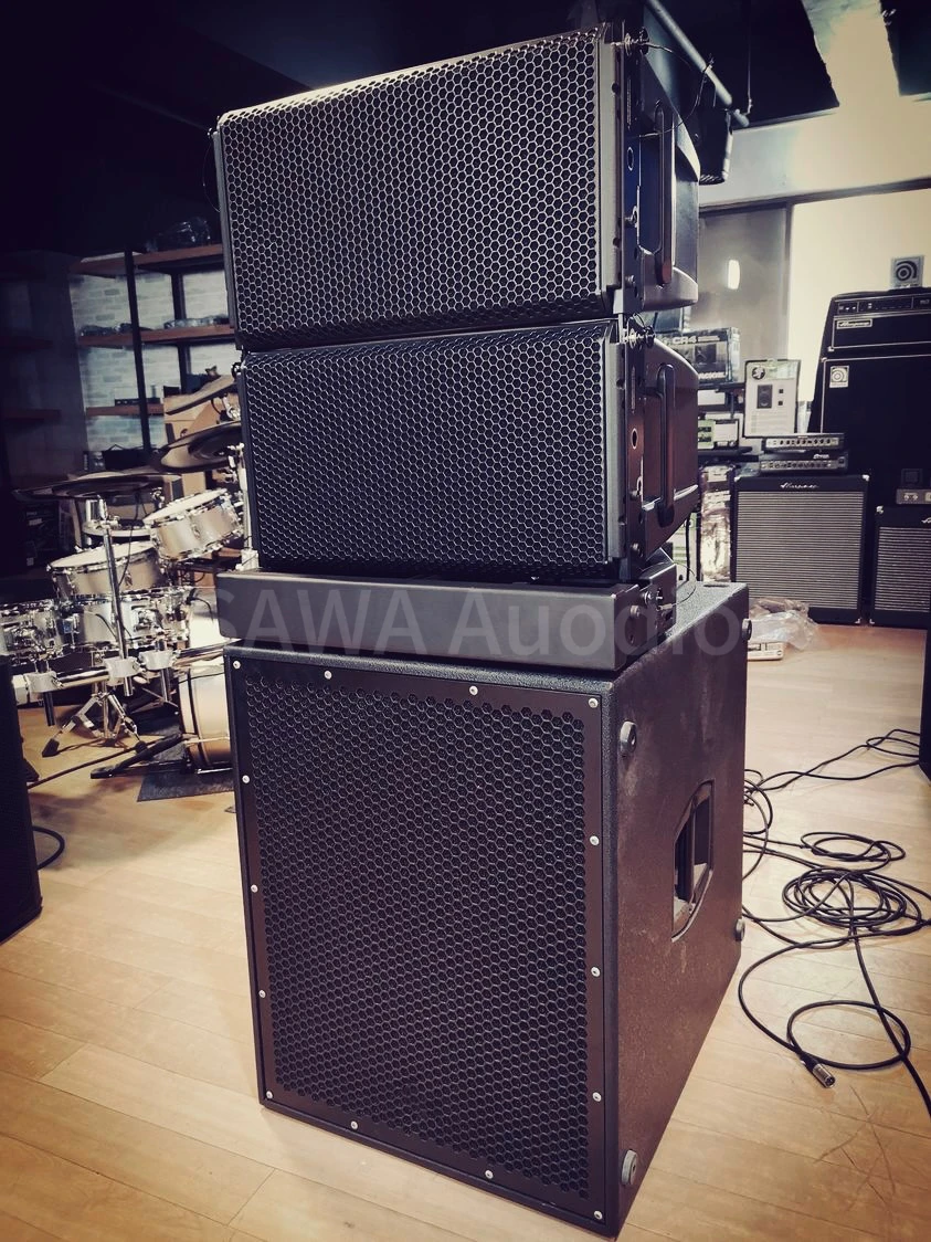 hdl 28-a 8 inch active two-way line array speakers active speaker sound equipment full range speaker