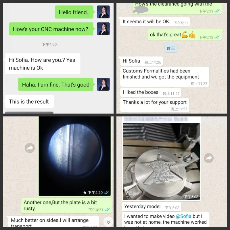 Металлический фрезерный станок с ЧПУ ND6090 Brail